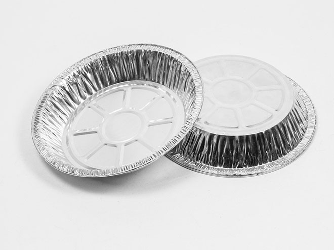 DS-80 aluminum foil round container